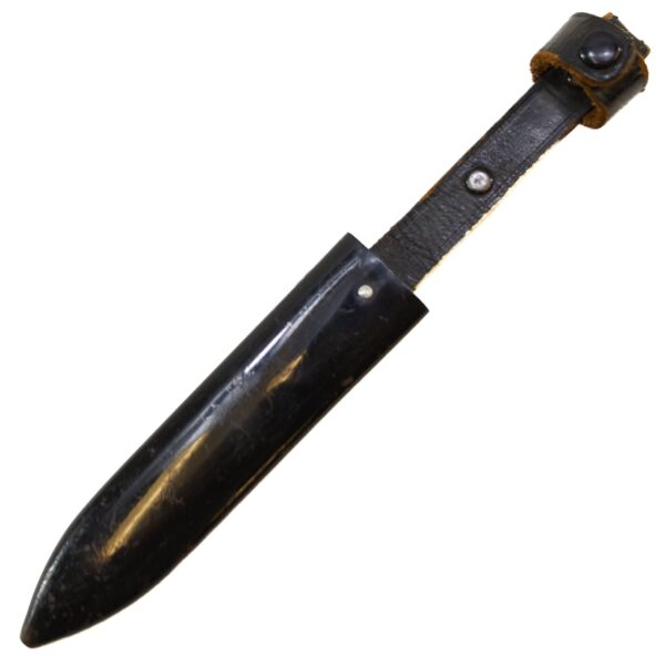 Hitler Youth Knife with Engravings and Scabbard in Original Condition
