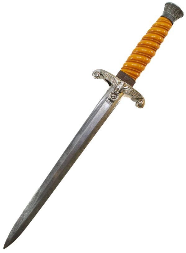 WWII German Heer Officer's Dagger with Original Scabbard and Hanger