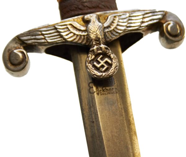 WWII German Heer Officer's Dagger with Original Scabbard and Hanger