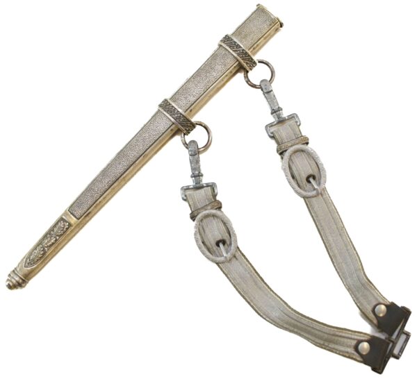 WW2 German Luftwaffe Officer's Dress Dagger with Original Scabbard and Hanger