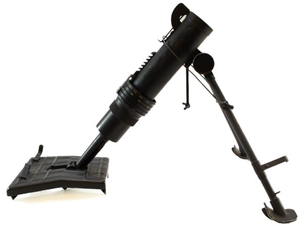 Original French WWII Brandt 50mm Modèle 1937 L GR MLE 37 Inert Display Light Mortar - Serial 8125