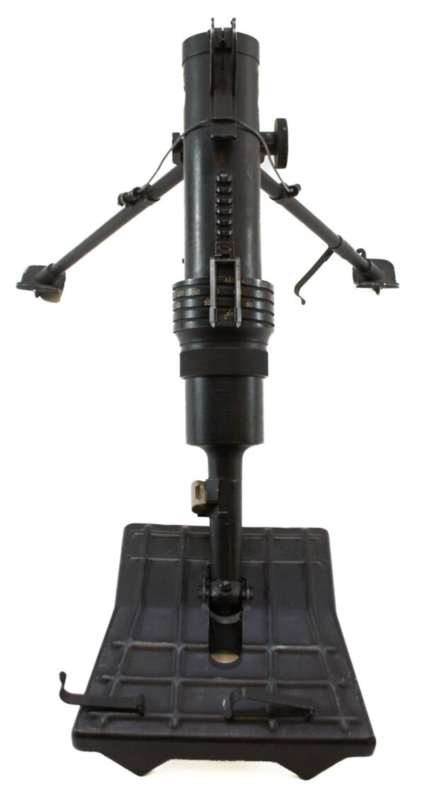 Original French WWII Brandt 50mm Modèle 1937 L GR MLE 37 Inert Display Light Mortar - Serial 8125