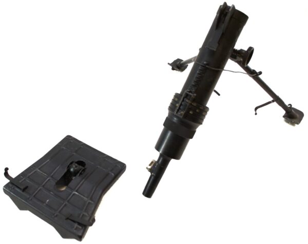 Original French WWII Brandt 50mm Modèle 1937 L GR MLE 37 Inert Display Light Mortar - Serial 8125