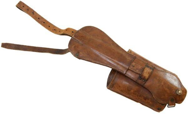 Rock Island Arsenal Experimental Gun Belt, Cavalry Rifle Scabbard Manufactured 1917