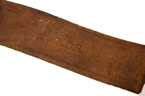 Rock Island Arsenal Experimental Gun Belt, Cavalry Rifle Scabbard Manufactured 1917