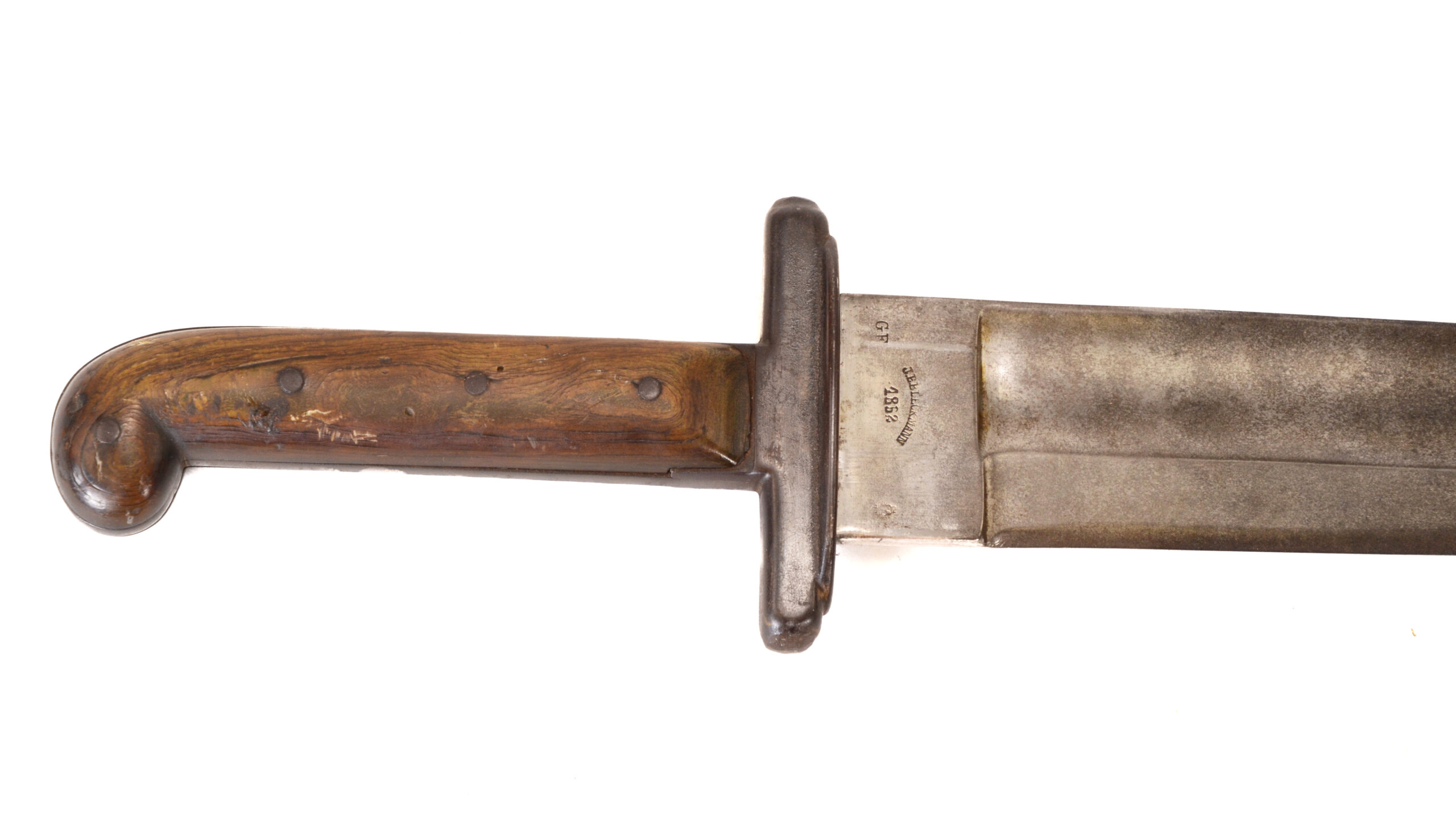 Antique Confederate 1800's Short Sword Manufactured by J.E. Bleckmann - Image 5