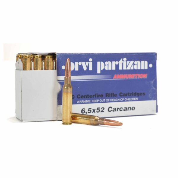 Prvi Partizan Ammunition – 6.5x52mm Carcano 123gr Soft Point (SP)