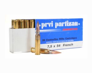 Prvi Partizan Ammunition – 7.5x54mm French 139gr Full Metal Jacket (FMJ)