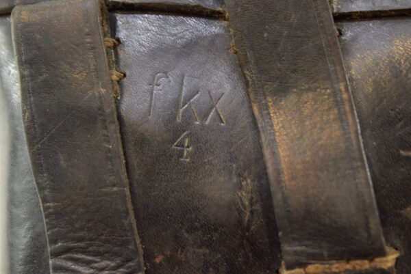 Walther P38 Leather Holster WWII fkx 4 Marked - Original - Image 4