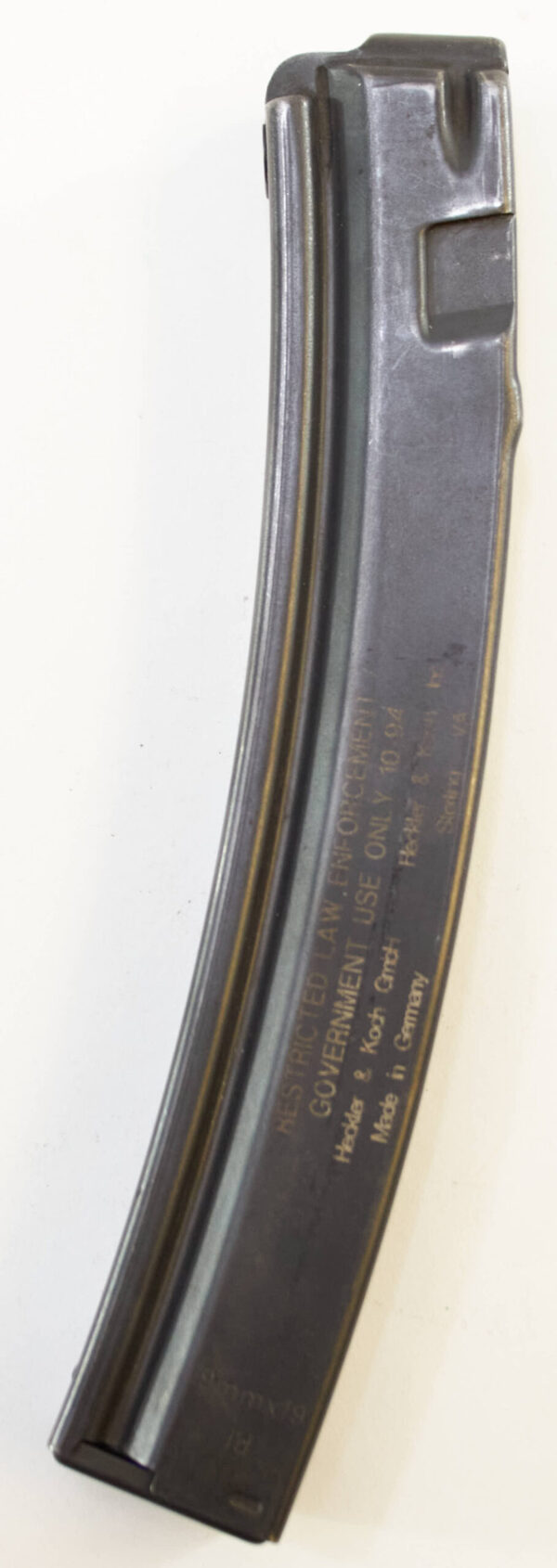 HK MP5 30rd Magazine 9mm LEO / Military Markings Original - Image 2