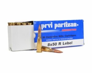 Prvi Partizan Ammunition – 8x50mmR Lebel 200gr FMJ-BT