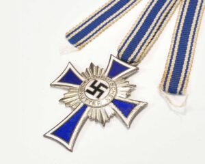 Mother’s Cross - Silver German WWII Der Deutschen Mutter