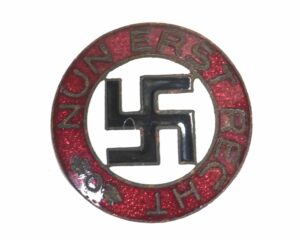 Nun Erst Recht - Nazi Party Member’s Badge