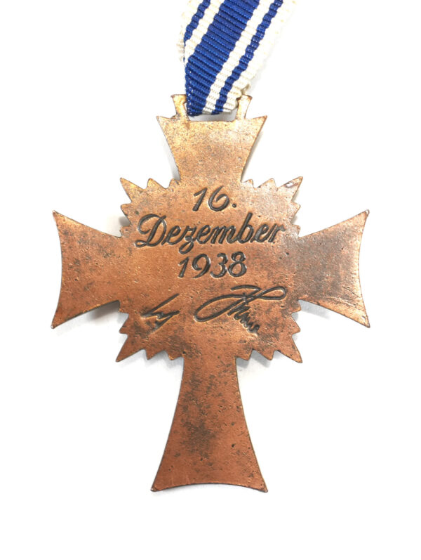 Mother’s Cross - German WWII Der Deutschen Mutter