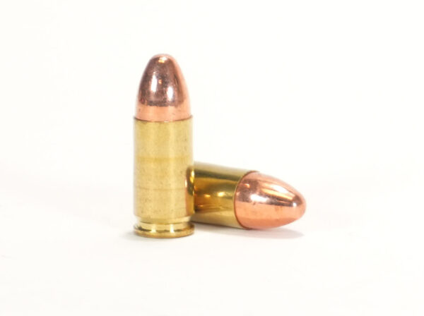 Steinel Ammunition – 9mm Glisenti 124gr Full Metal Jacket (FMJ)