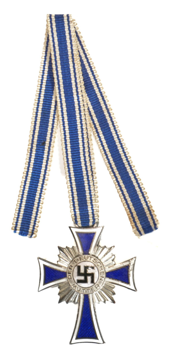 Mother’s Cross - Silver German WWII Der Deutschen Mutter