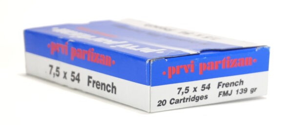 Prvi Partizan Ammunition – 7.5x54mm French 139gr Full Metal Jacket (FMJ)