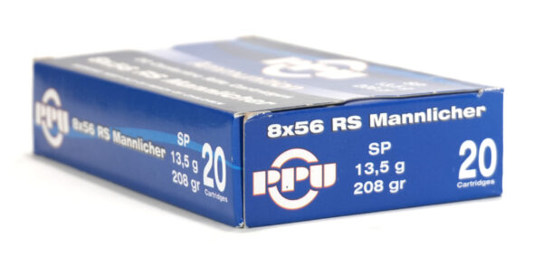 Prvi Partizan Ammunition – 8x56mmR Mannlicher 208gr Full Metal Jacket (FMJ)