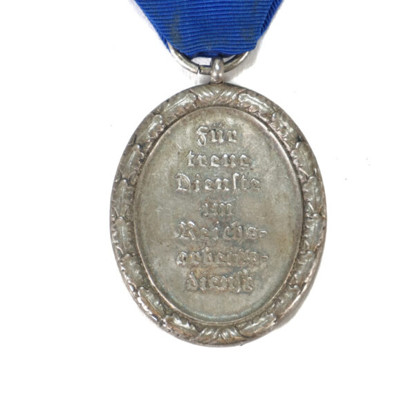 WWII German RAD Long Service Labor Corps Medal Original
