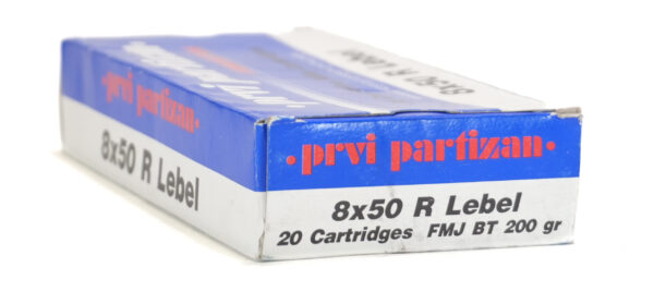 Prvi Partizan Ammunition – 8x50mmR Lebel 200gr FMJ-BT