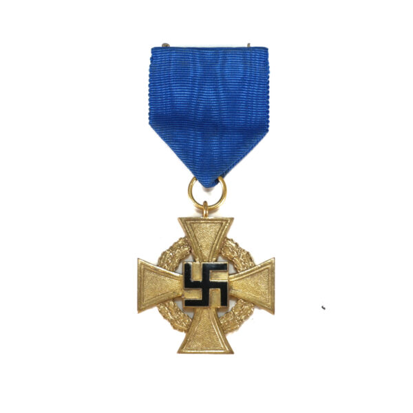 German 40 Years Faithful Civil Service Medal Original GOLD