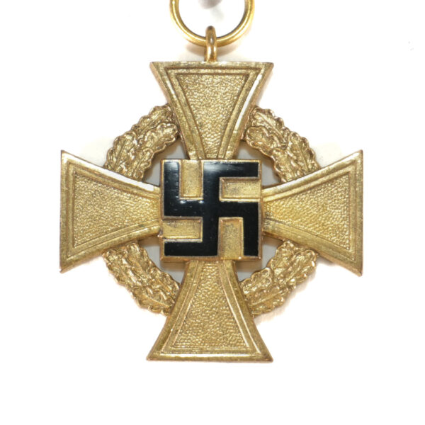 German 40 Years Faithful Civil Service Medal Original GOLD