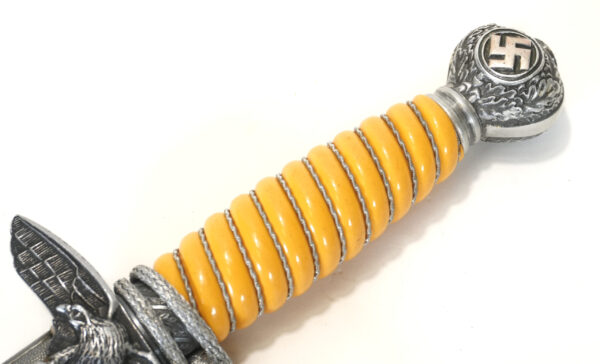 WWII German Luftwaffe Dress Dagger – 2nd Model, White Grip