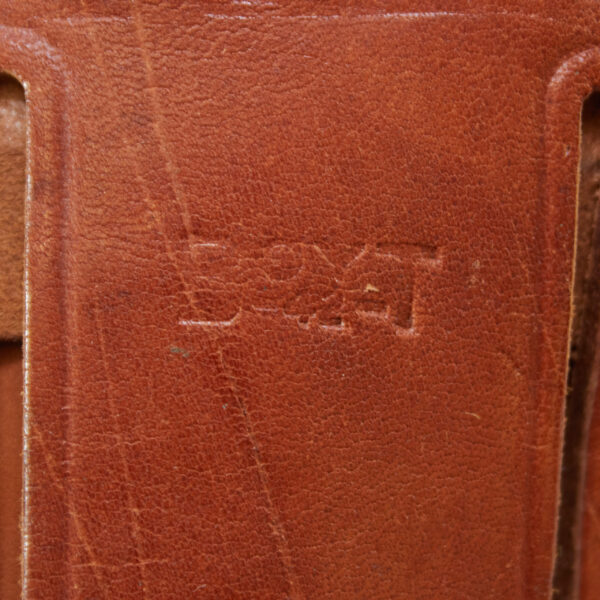 Original WW2 U.S. M1911A1 Brown Leather Flap Holster Boyt 1944 Marked