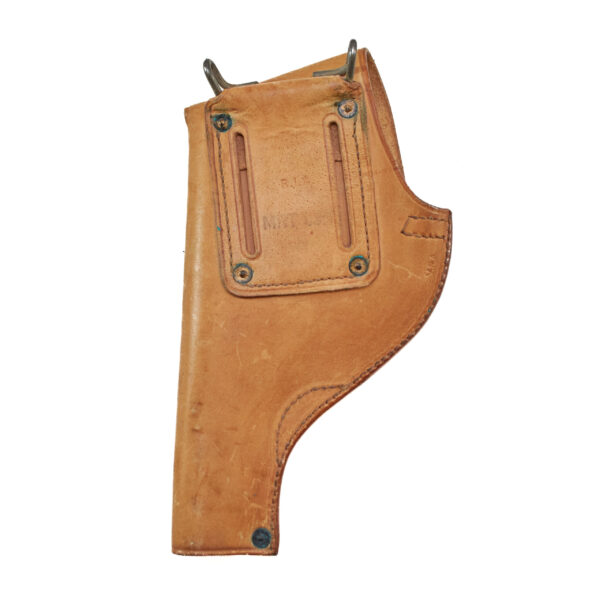 Vietnam-Era U.S. Leather Revolver Holster - RIA V.R.A. Marked - Image 2