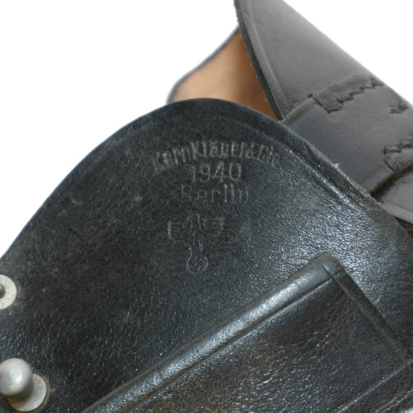 Sauer & Sohn Model 38H Police Holster MFG. 1940 Kern Klager & Cie, Berlin