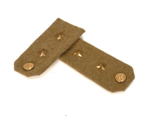 WWII Japanese Army Captain Shoulder Boards - Matched Pair