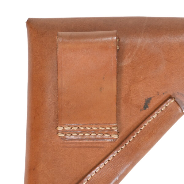 Original 1938 SA-Issued Tan Leather Holster for Walther PPK – Karl Ackva, Bad Kreuznach
