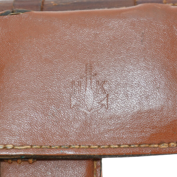 German FN 1922 Holster, Krieghoff Production of Compressed Paper & Leather with Waffenamt