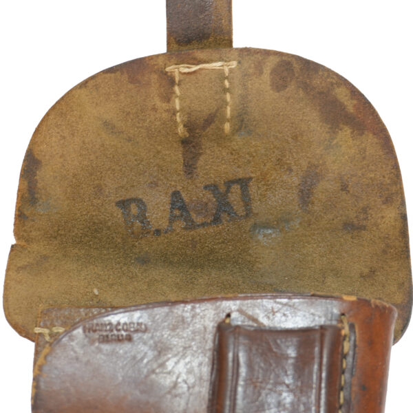 WWII German Holster for Walther PP / Mauser HSc MFG. Franz Cobal Berlin, LZA & B.A.XI Marked