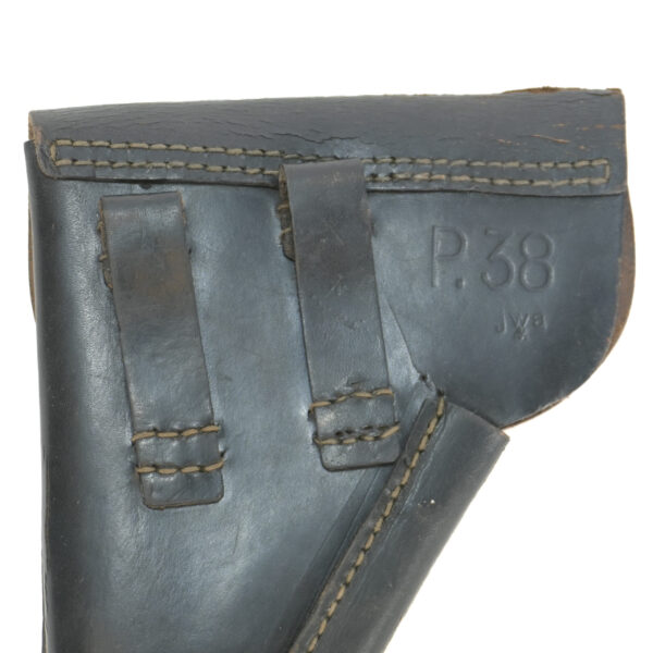 P.38 Softshell Holster MFG. 1944 Moritz Stecher Lederwerk JWA 4