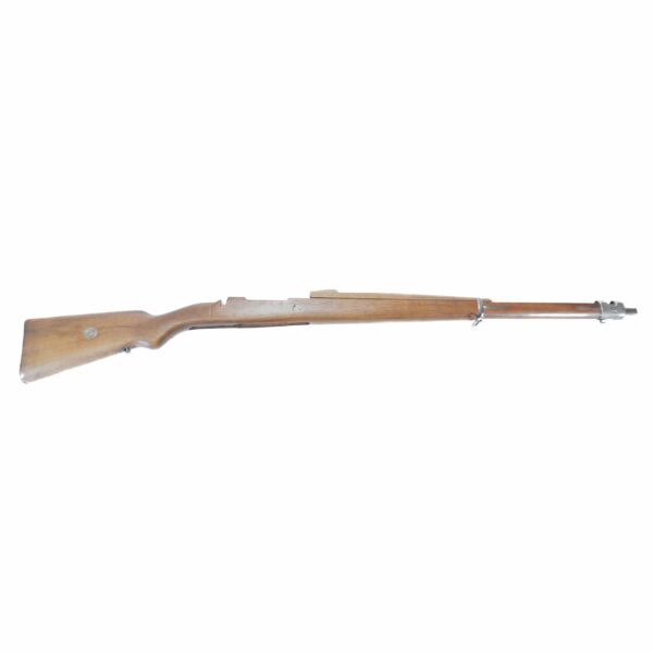 Brazilian Mauser M1908 Stock Set - Flag B Cartouche, Handguard, Bands - Rack Numbered