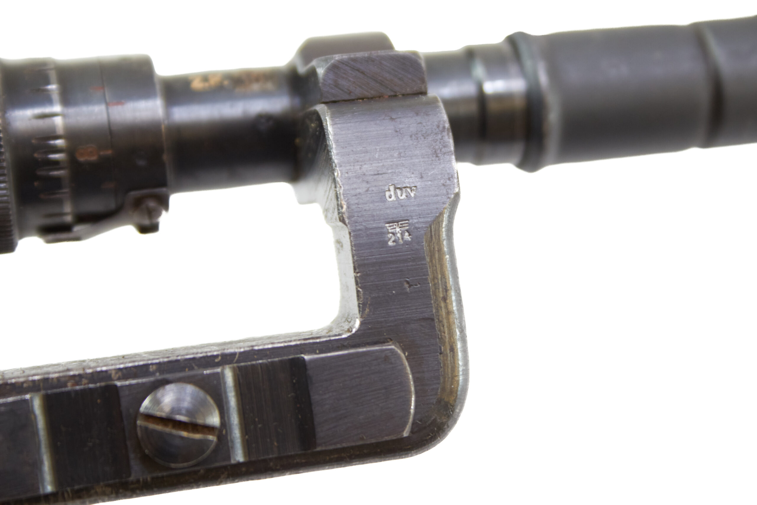 Original German ZF-41 98K Sniper Scope- duv Eagle 214 W/ Metal Carry Case jvb WaA254 Marked - Image 10