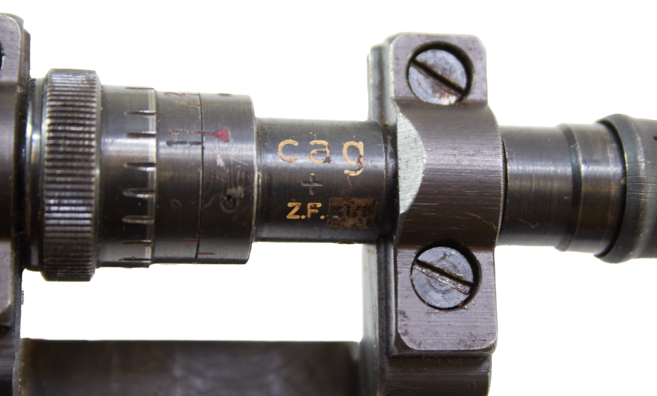 Original German ZF-41 98K Sniper Scope- duv Eagle 214 W/ Metal Carry Case jvb WaA254 Marked - Image 9