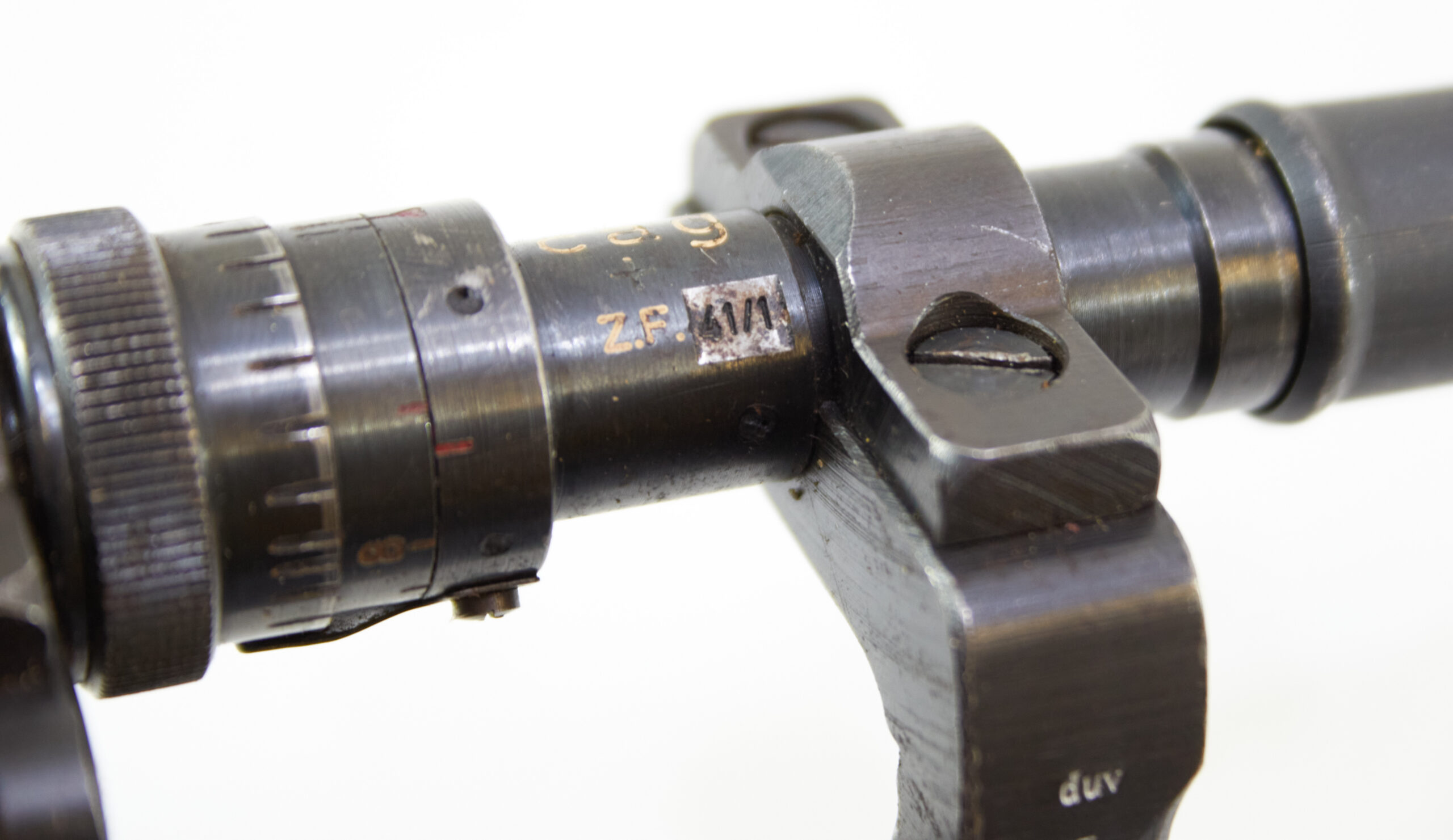 Original German ZF-41 98K Sniper Scope- duv Eagle 214 W/ Metal Carry Case jvb WaA254 Marked - Image 8