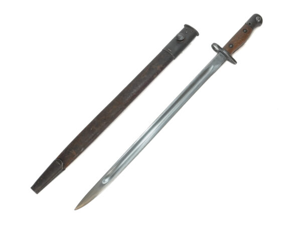 WWI Australian Pattern 1907 Sword Bayonet with Scabbard