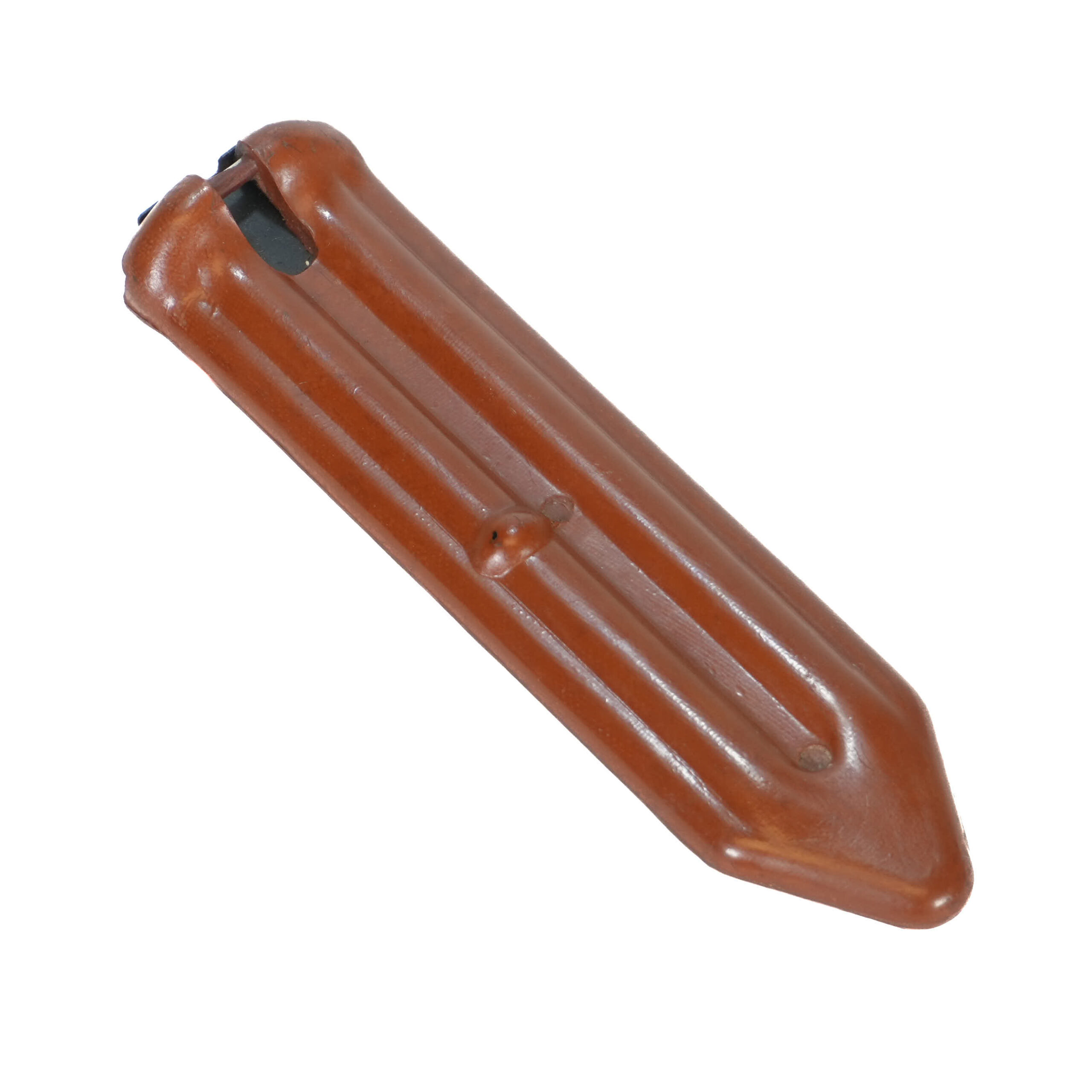 Chinese AKM Type II Bayonet – Red Grip (No Wire Cutter)