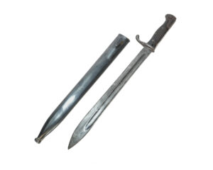 WWI German 1898/05 “Butcher” Bayonet – 1917 Pack-Ohliger Co. Manufacture