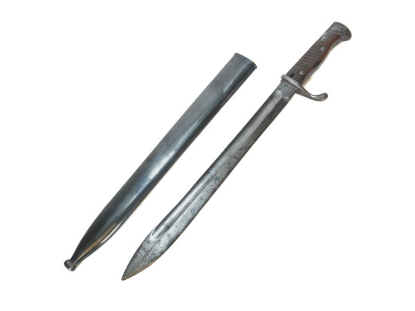 WWI German 1898/05 “Butcher” Bayonet – 1917 Pack-Ohliger Co. Manufacture
