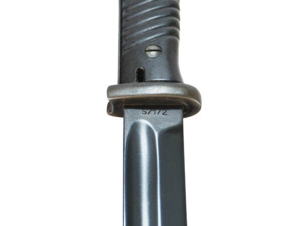 WWII German K98 Bayonet by Carl Eickhorn with Period-Correct Leather Frog
