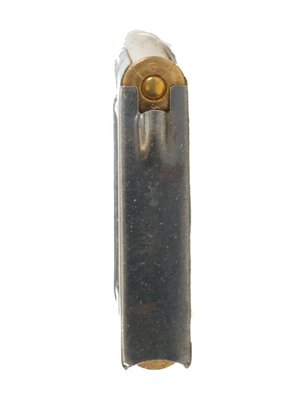 WWII German 8x56R M.30 Scharfe S-Patronen Rottw. Ammunition with Two Pre-Loaded En-Bloc Clips