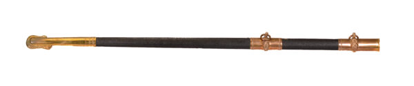 Original United States Navy Officers sword by Hilborn-Hamburger with travel case, box, and belt - Image 23