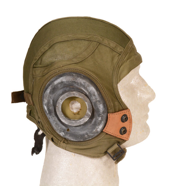 Original Korean war era Gentex H-4 Flight Helmet Liner Size 7-1/4 - Image 2