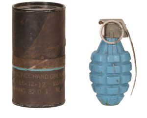 Authentic Complete M21 Practice hand grenade With Original Cardboard tube