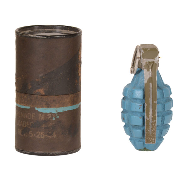 Authentic Complete M21 Practice hand grenade With Original Cardboard tube - Image 2