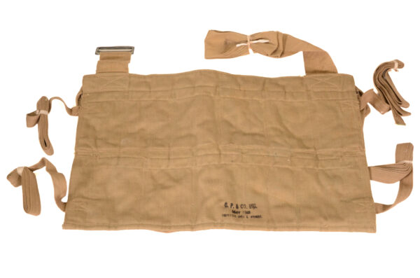 Authentic Unissued WWI 11 Pocket Grenade Chest Rig MFG May of 1918 - Image 4